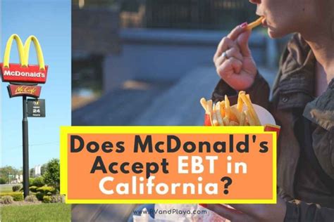 Does mcdonald's accept ebt in california. Things To Know About Does mcdonald's accept ebt in california. 